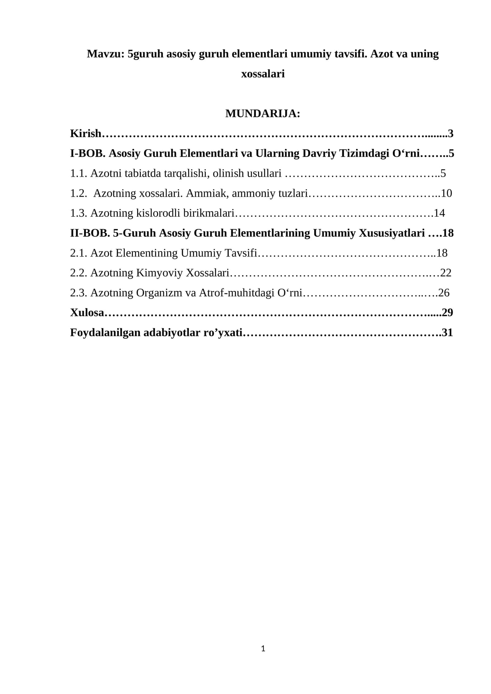 5-Guruh Asosiy Guruh Elementlari 1