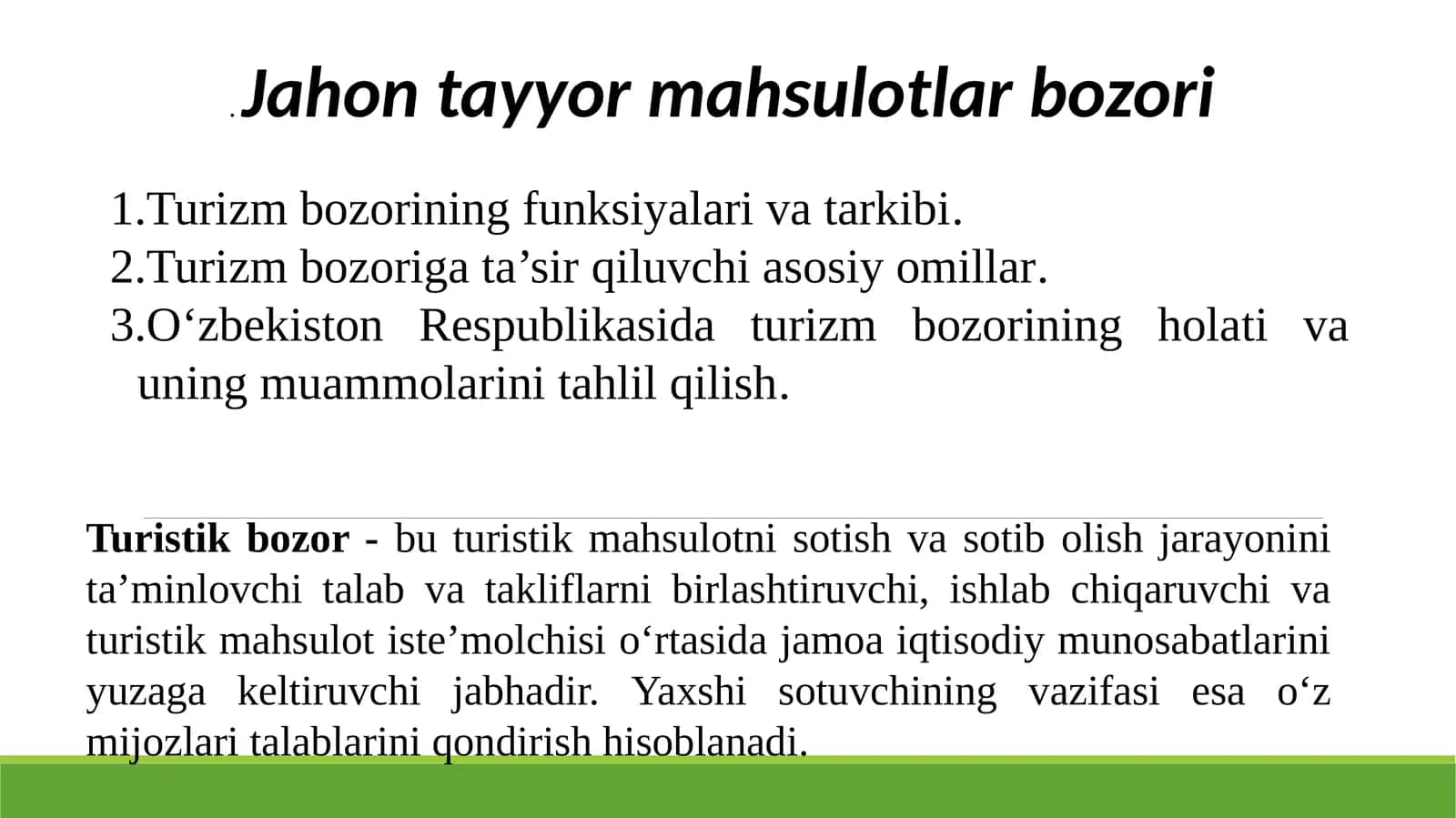 Turistik bozor 1