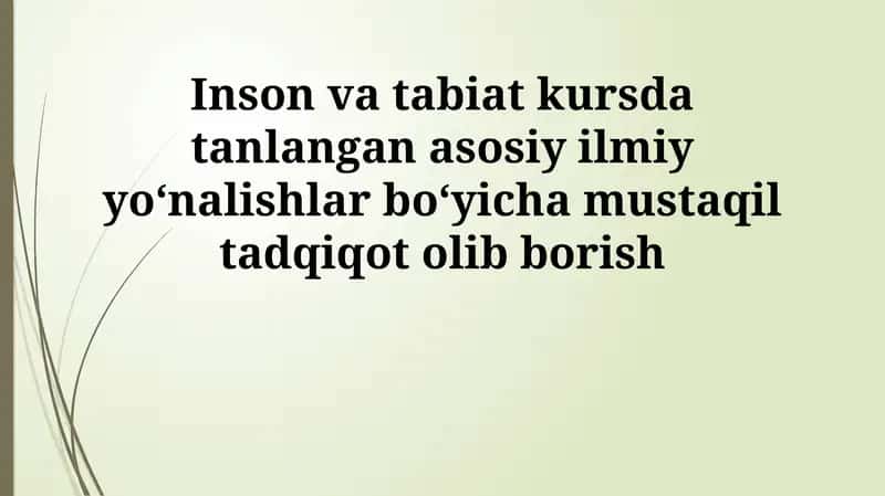 Kirish 1