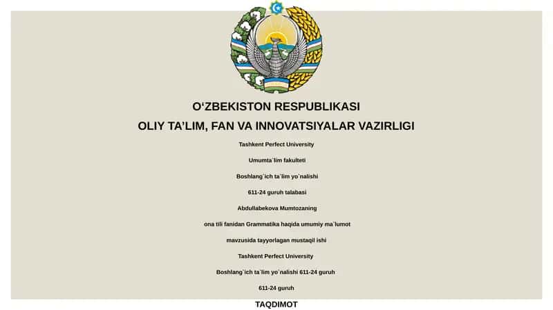 So`zlarni turkumlarga ajratish tamoyillari 1