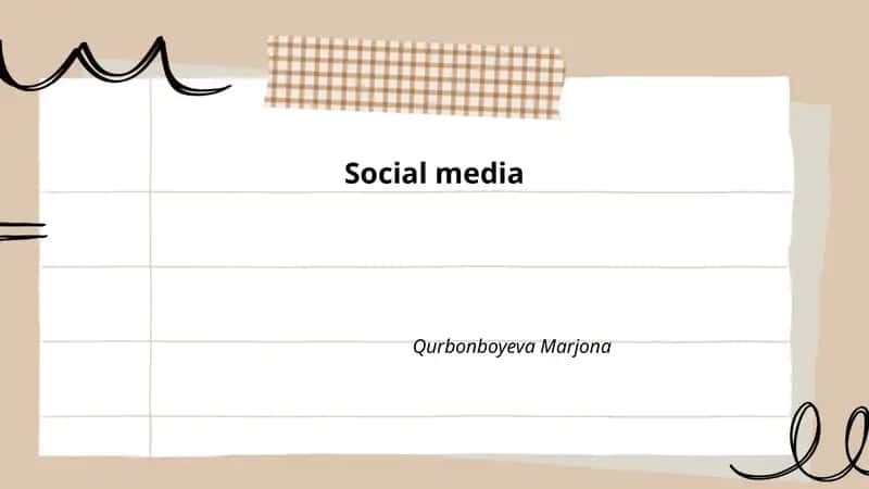 Social media 1