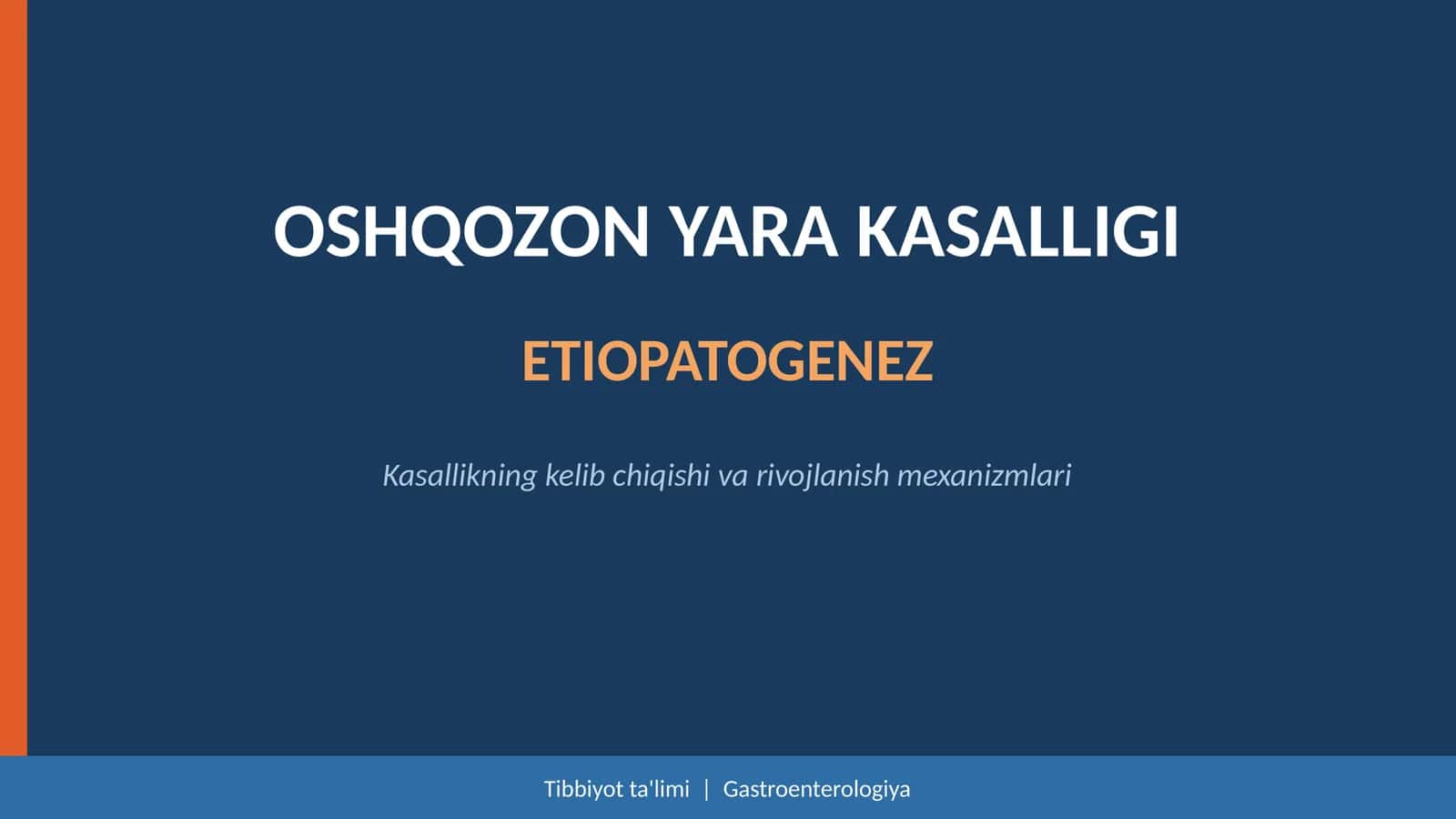 Oshqozon Yara Kasalligi 1