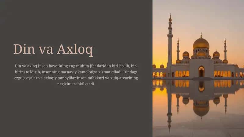 Din va axloq 1