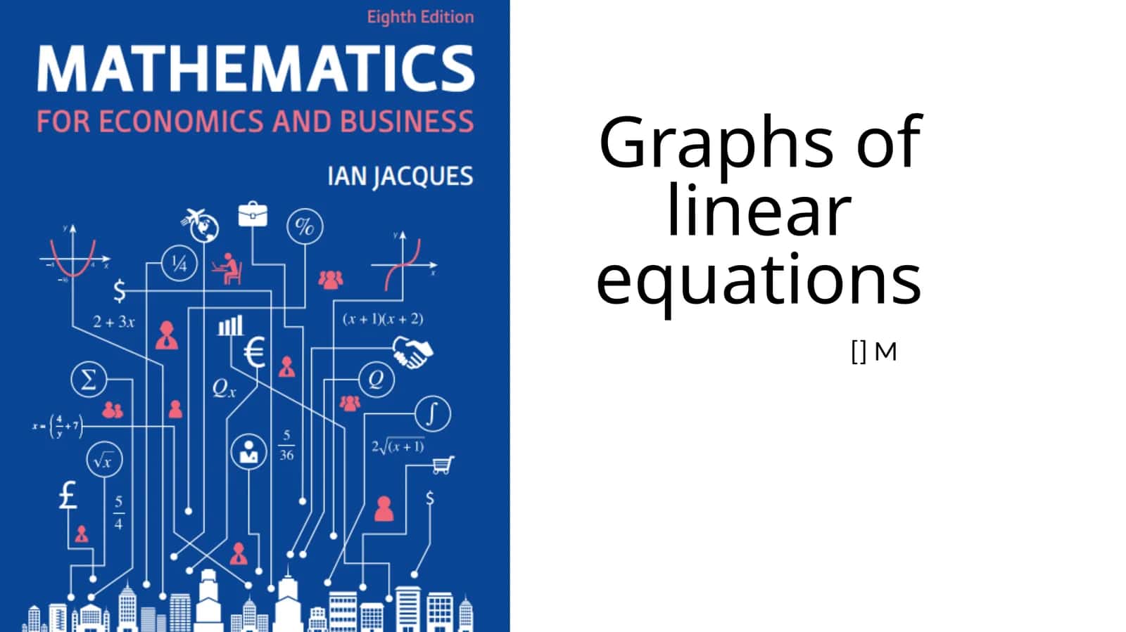 Equation of straight line 1