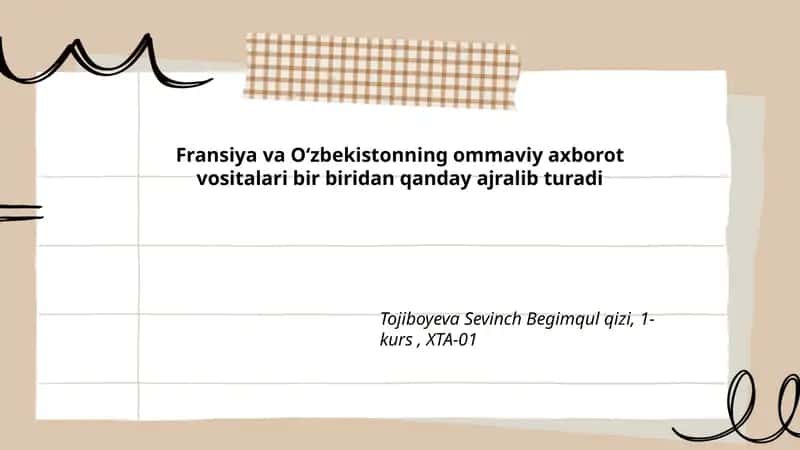 Jurnalistika uslublari 1