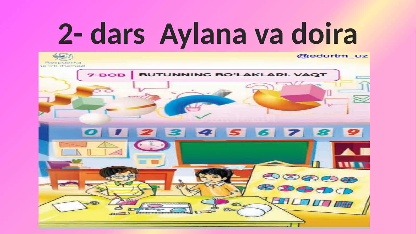 Aylana va doira 1