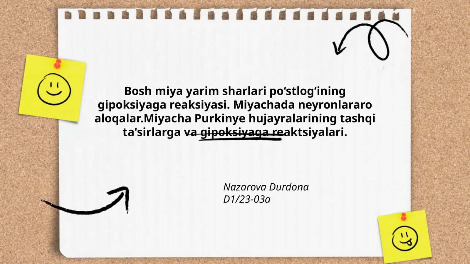 Bosh miya yarim sharlari po‘stlog‘ining gipoksiyaga reaksiyasi 1
