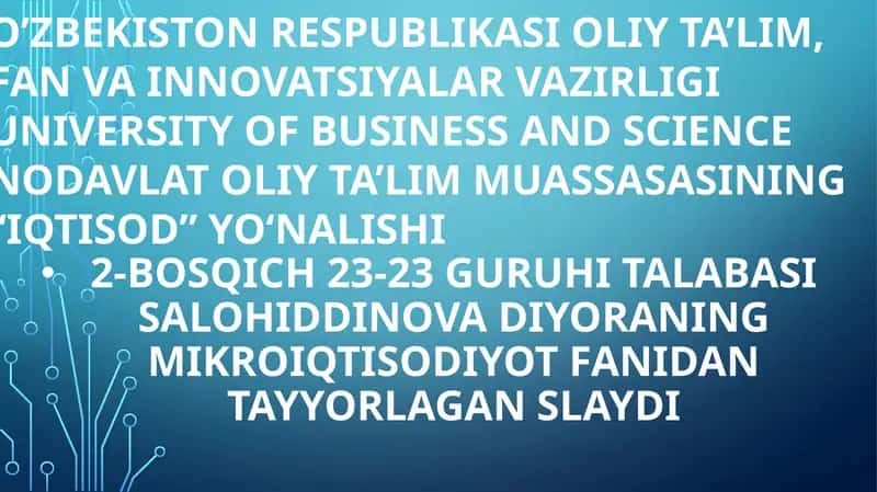 O'qituvchining mavzusidagi vaqt darsliklar to'plami 1
