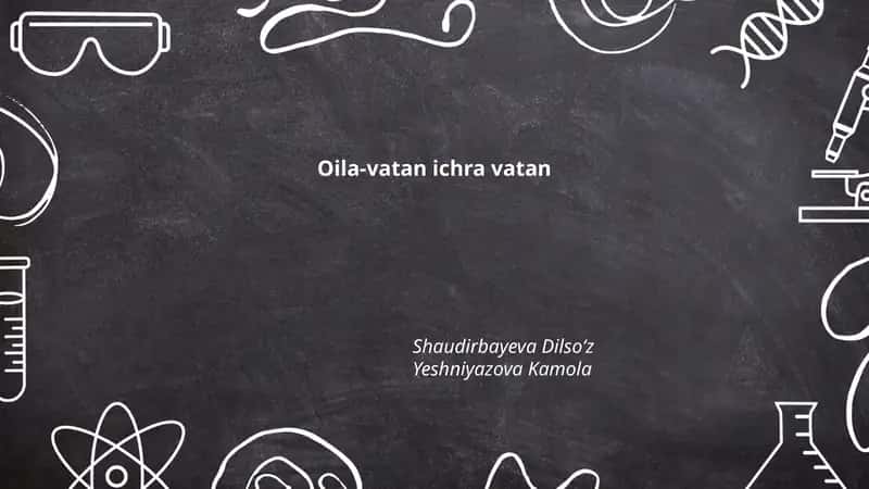 Oilа-vatаn ichrа vаtаn 1