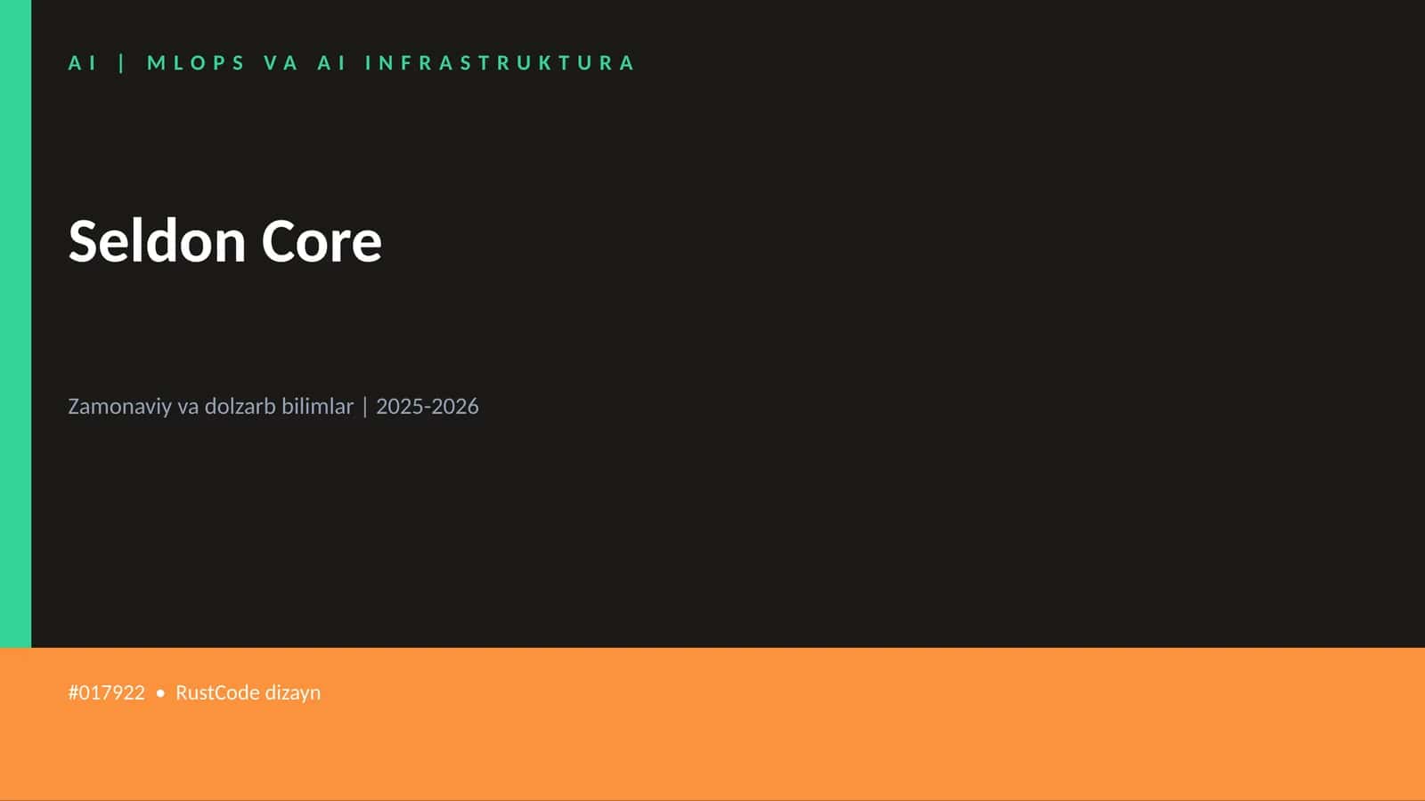 MLOPS VA AI INFRASTRUKTURA 1