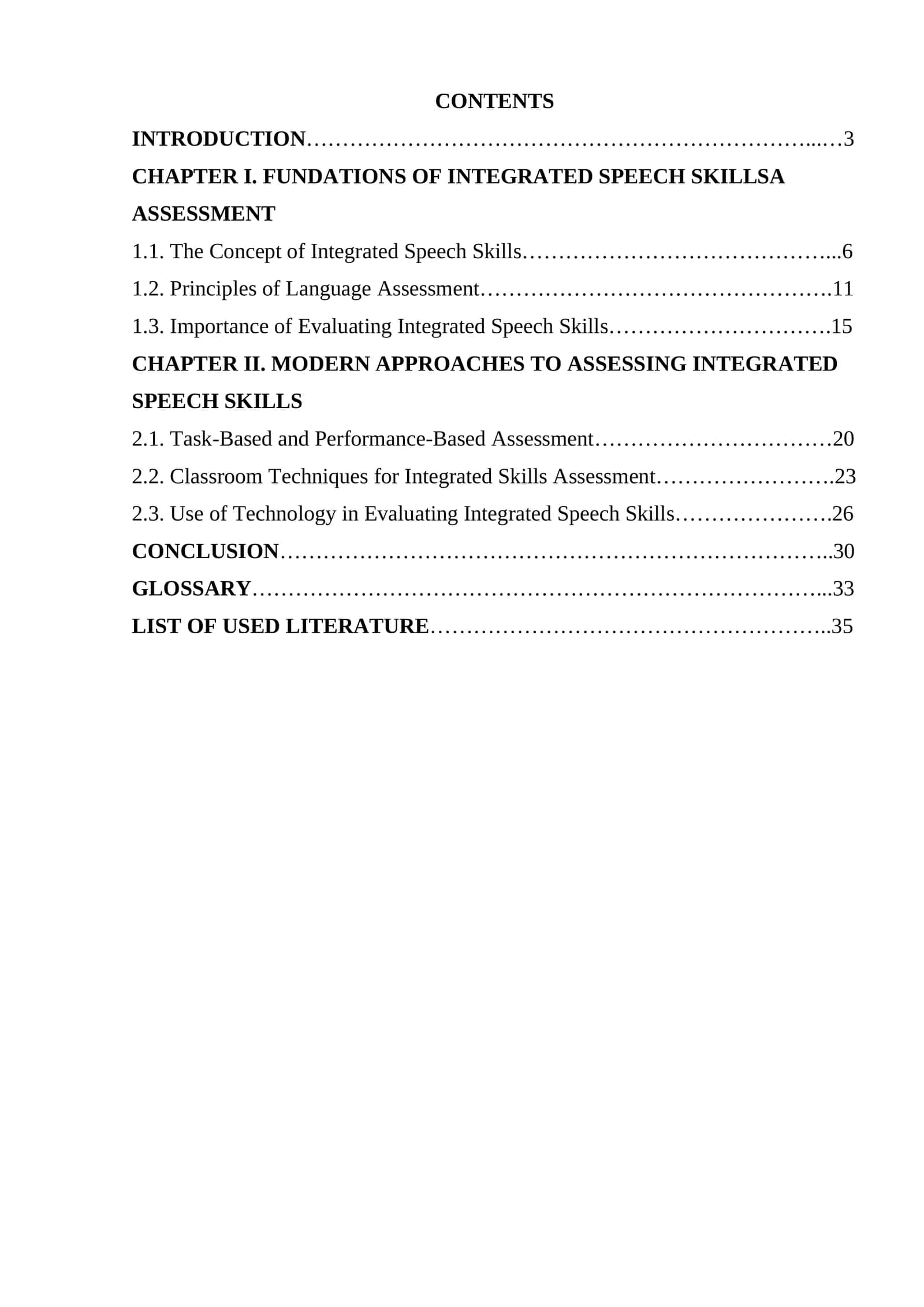 Strategies for evaluating integrated speech skills in language learning 1