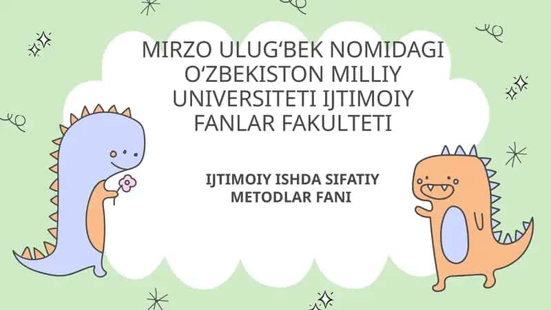 TADQIQOT LOYIHALASHDA MUROSA TOPISH MUAMMOSI 1