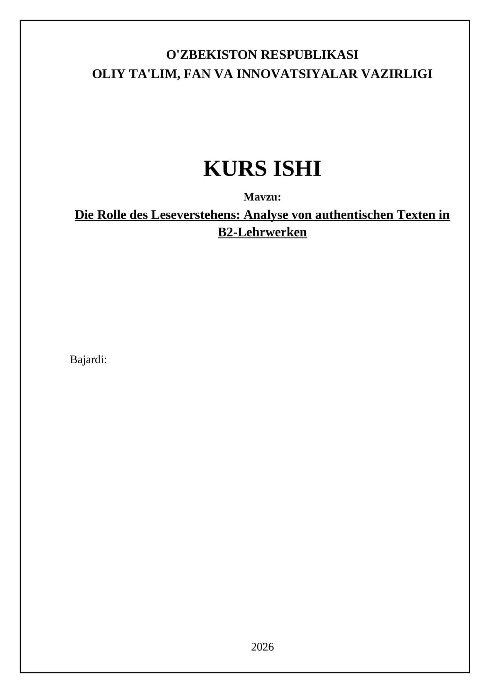 Die Rolle des Leseverstehens: Analyse von authentischen Texten in B2-Lehrwerken 1