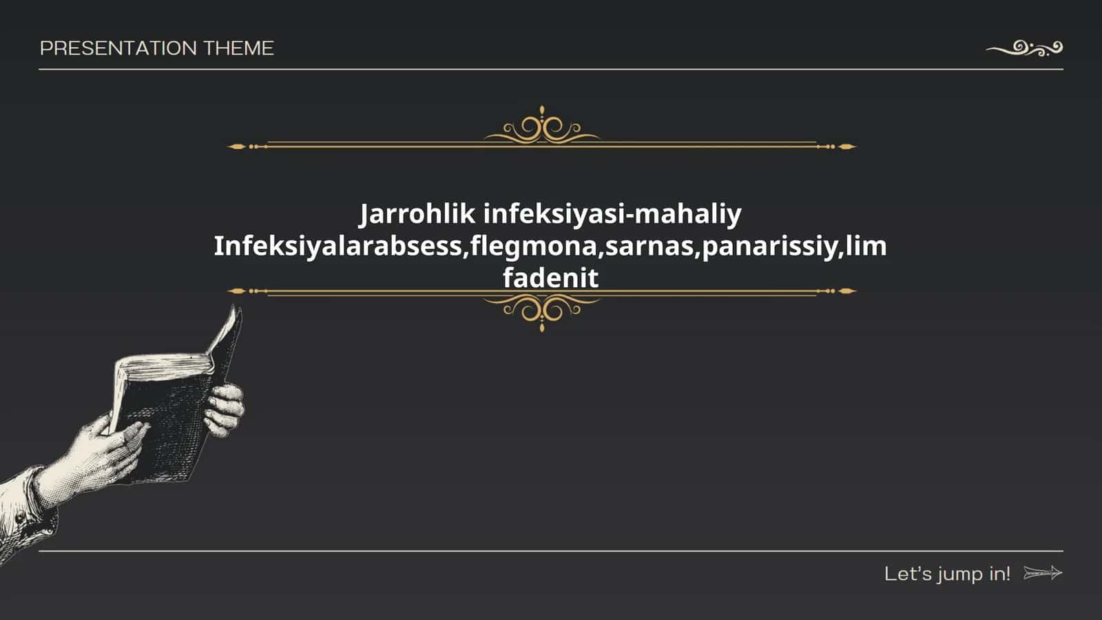 Jarrohlik infeksiyasi 1
