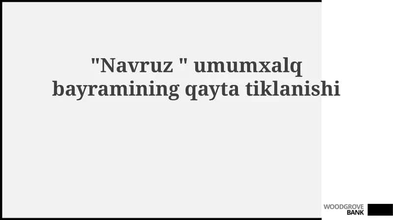 Navruz: Tarix, Ma'no va Tiklanish 1