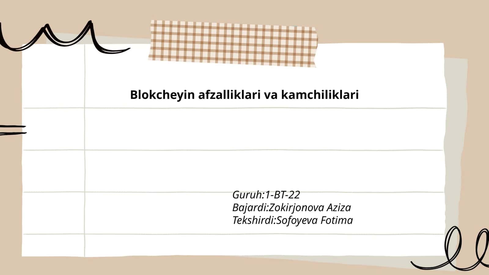 Blokcheyin afzalliklari va kamchiliklari 1