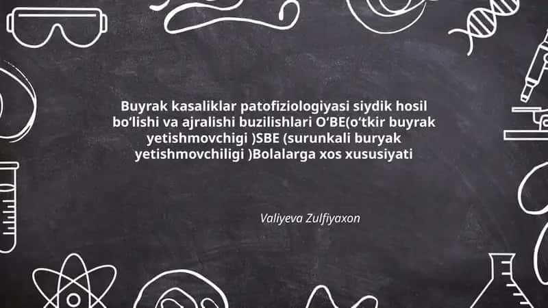 Buyrak kasaliklar patofiziologiyasi 1