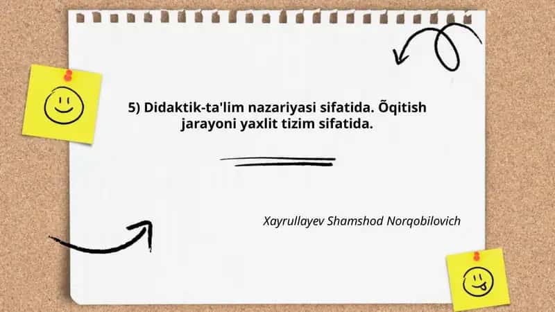 Didaktik-ta'lim nazariyasi 1