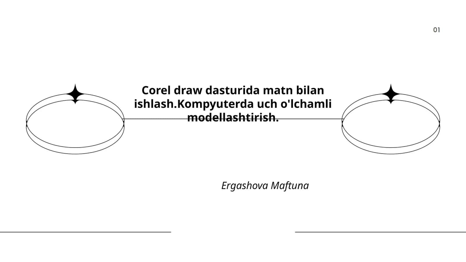 Corel Draw dasturida matn bilan ishlashning asosiy vositalari 1