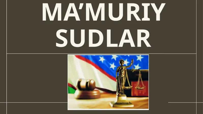 MA’MURIY SUDLAR 1