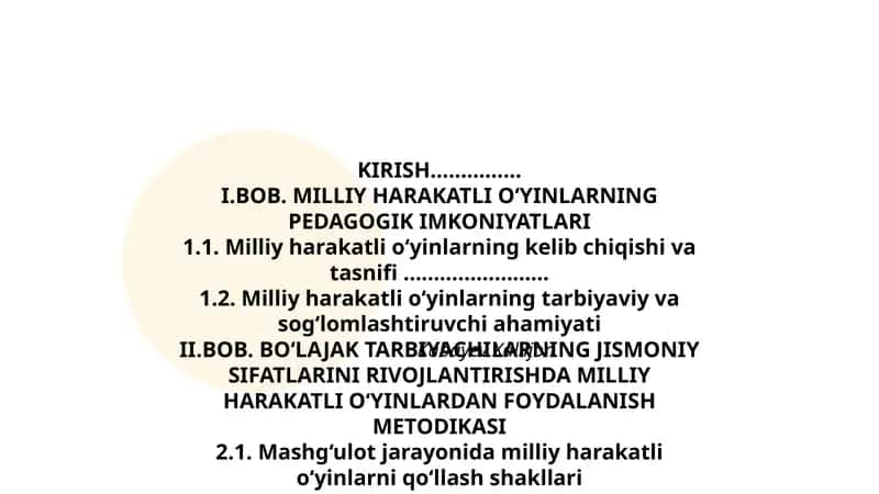 Milliy harakatli o‘yinlarning pedagogik imkoniyatlari 1