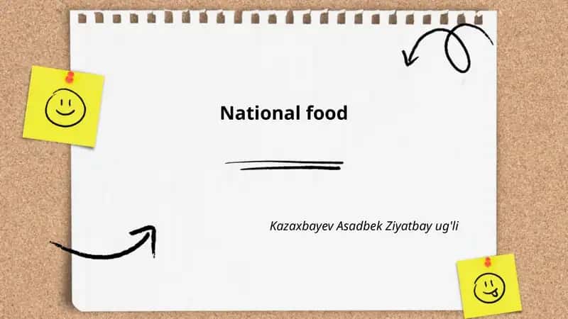 National food 1