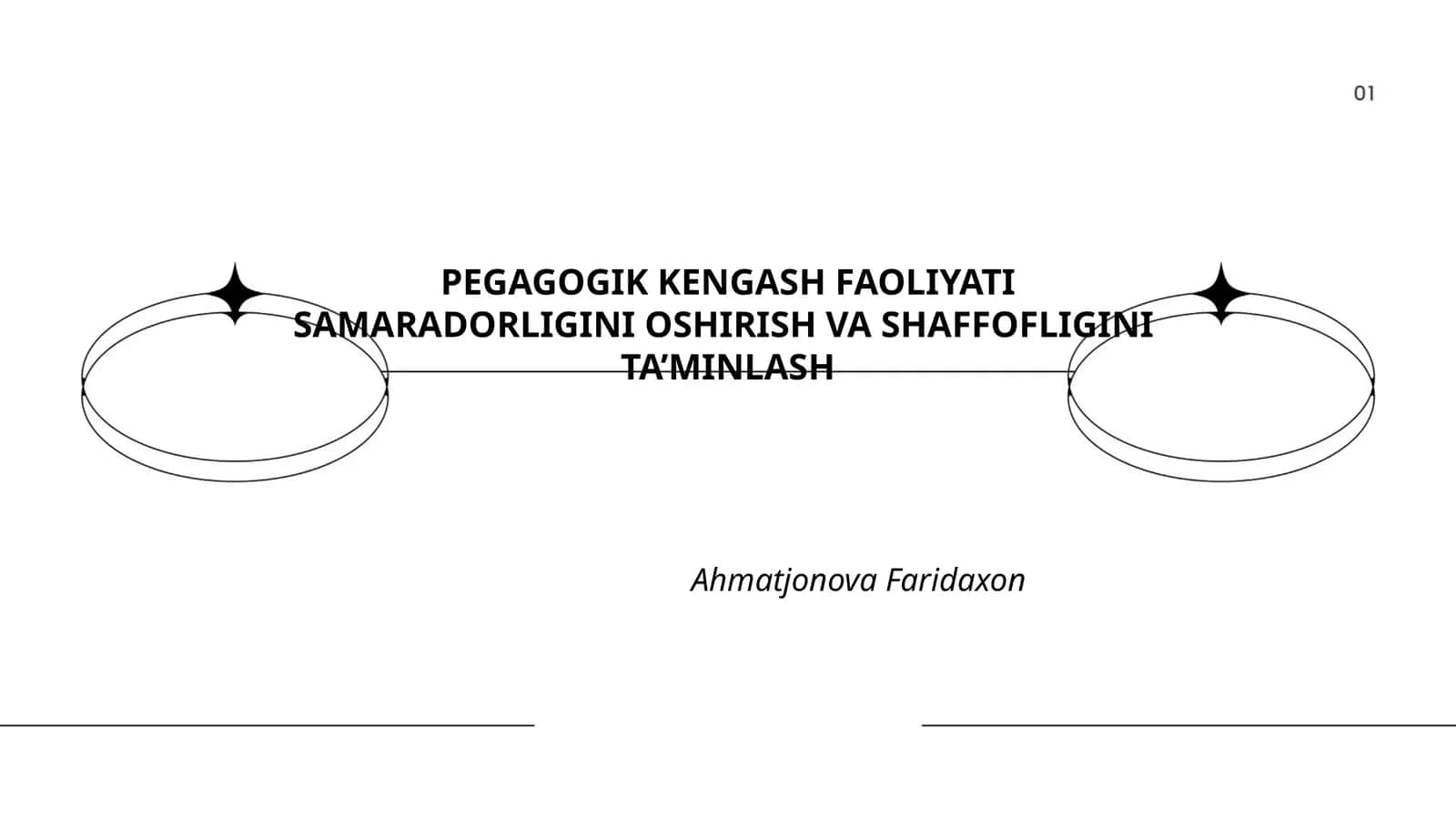 PEGAGOGIK KENGASH FAOLIYATI SAMARADORLIGINI OSHIRISH VA SHAFFOFLIGINI TA’MINLASH 1