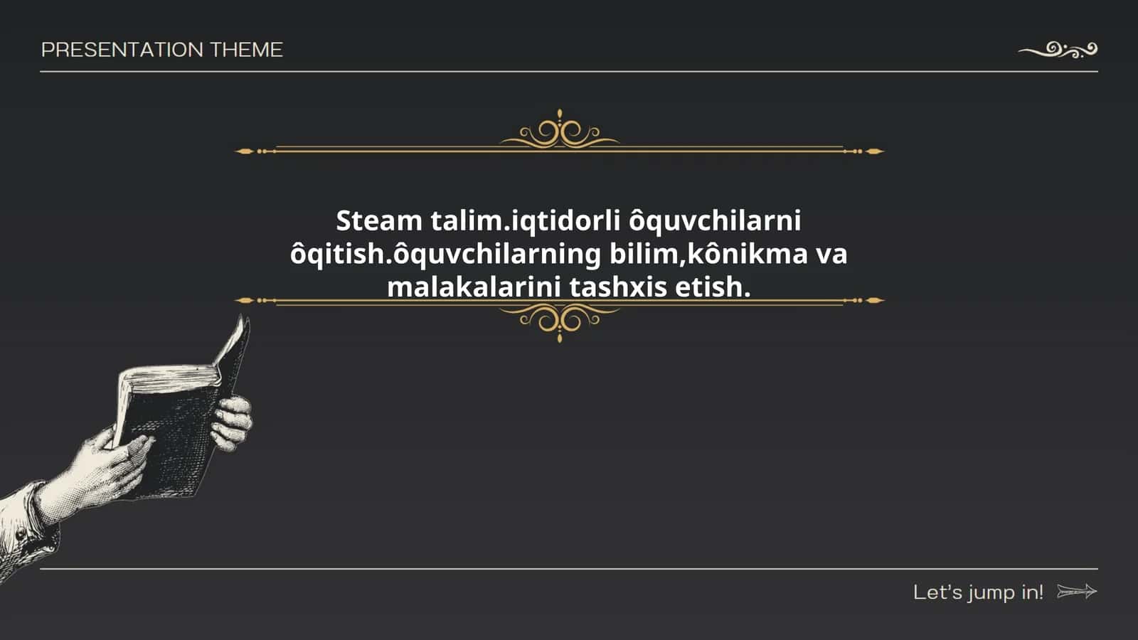 STEAM talim.iqtidorli ôquvchilarni ôqitish 1