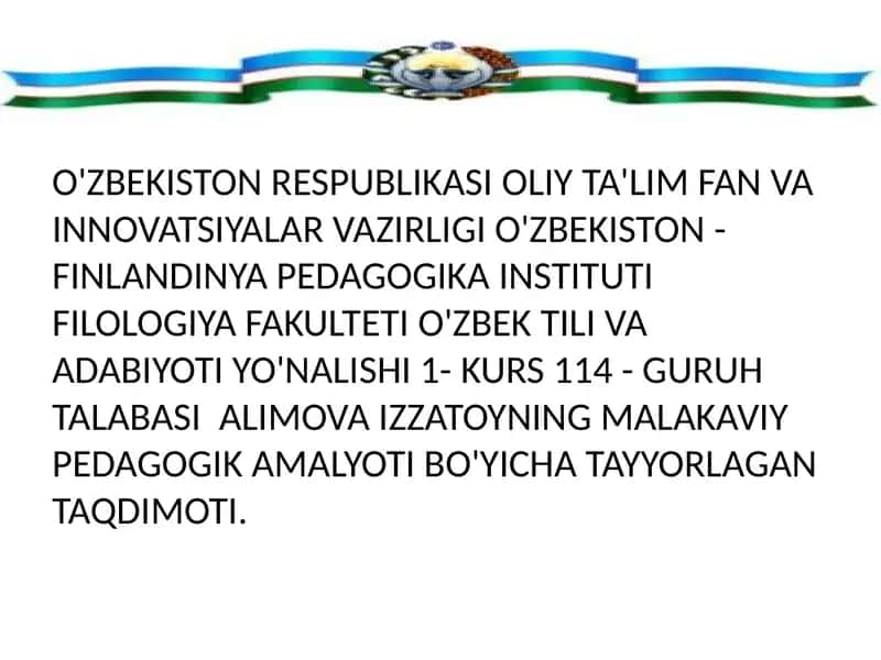 Pedagogika malakaviy pedagogikamalyot 1