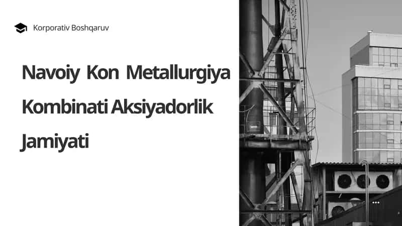 Navoiy Kon-Metallurgiya Kombinati Aksiyadorlik Jamiyati 1