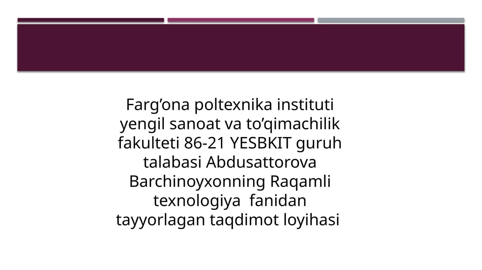 Mavzu: Raqamli iqtisodiyot hususiyatlari 1
