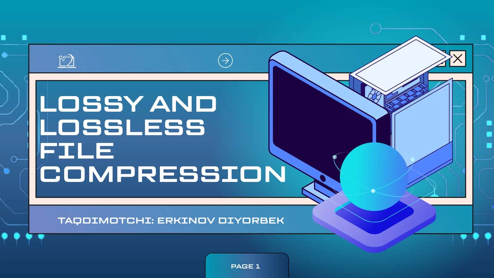 Lossy And Lossless File Compression 1