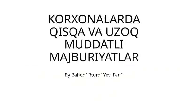 Kapital tuzilmasi