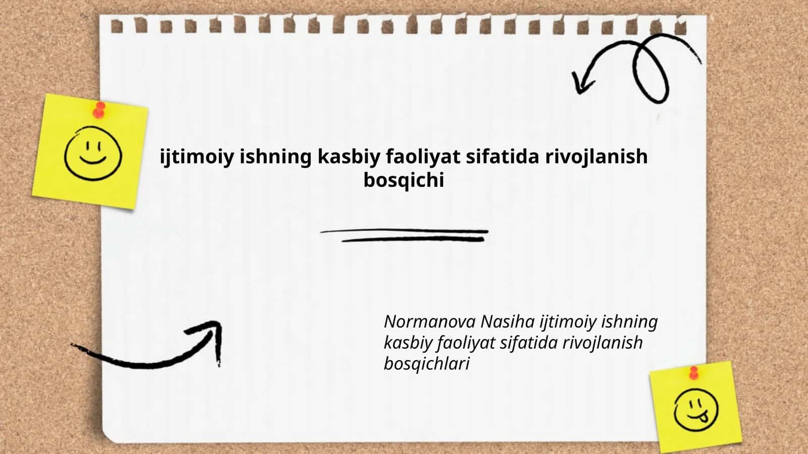 ijtimoiy ishning kasbiy faoliyat sifatida rivojlanish bosqichi 1