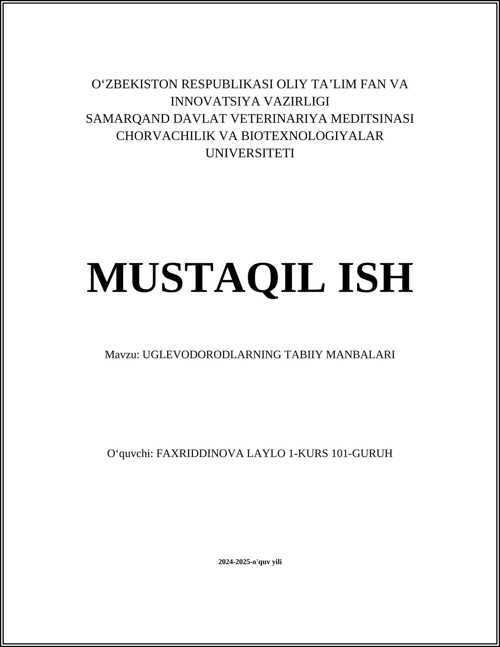 UG'LEVODORODLARNING TABIIY MANBALARI 1