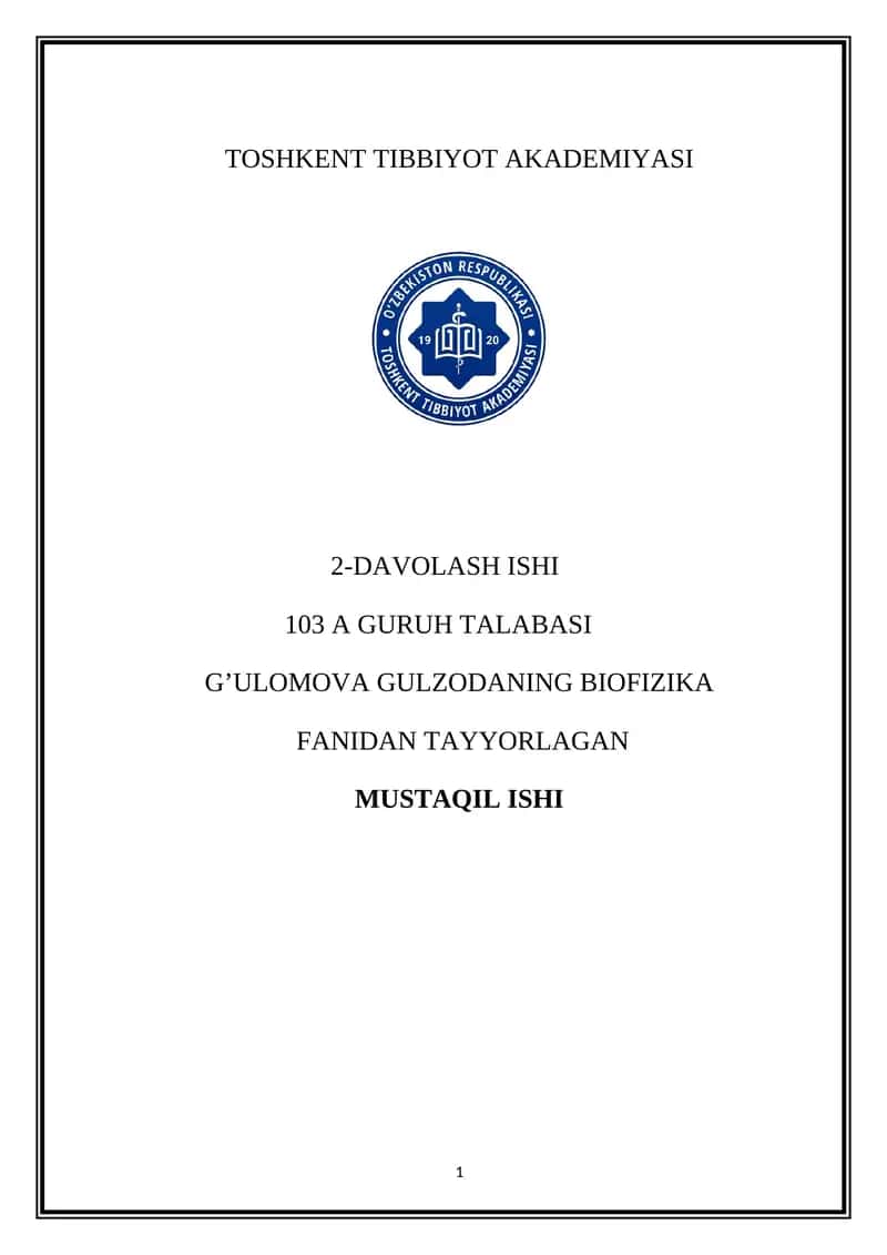 Suyuqliklarning qovushqoqligi. Nyuton tenglamasi 1
