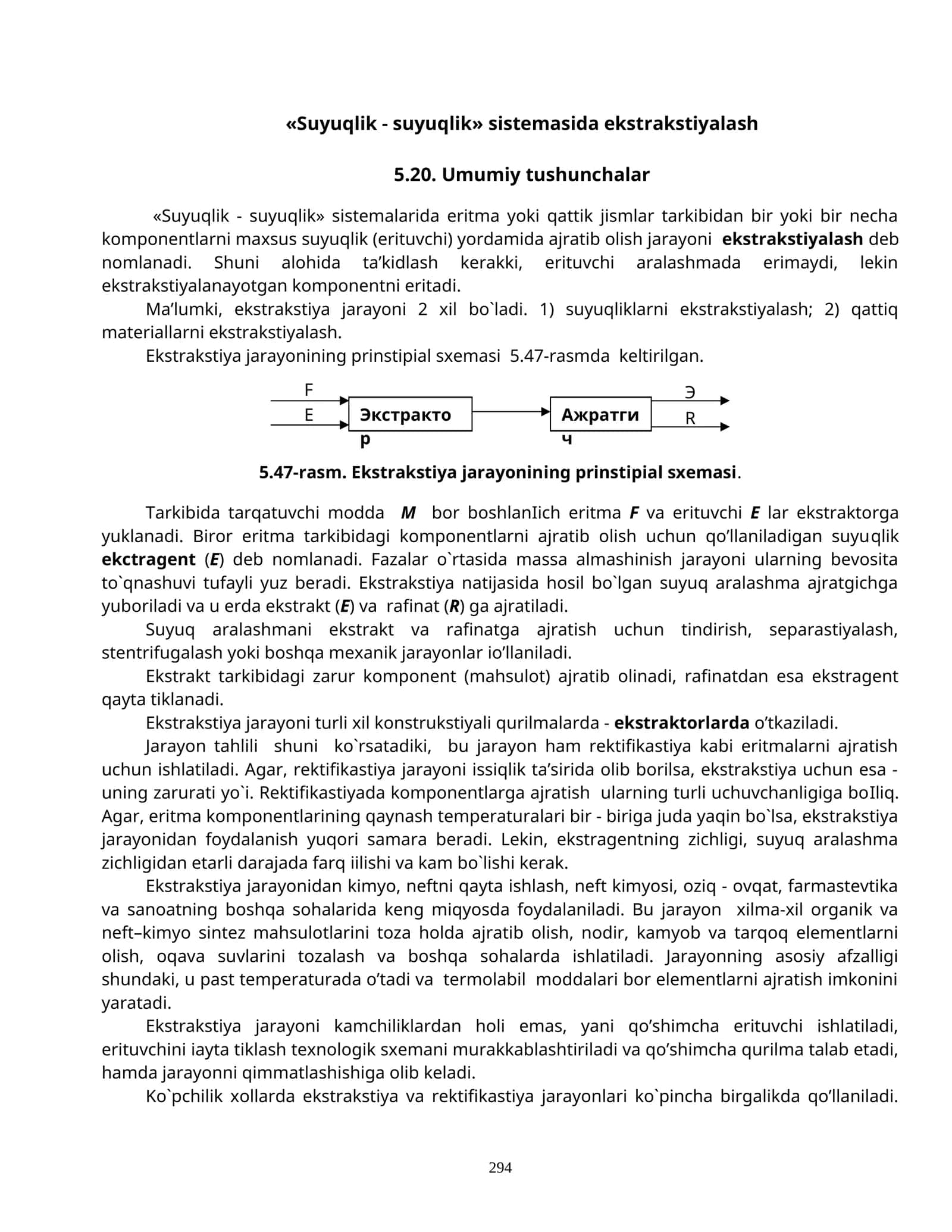 Ekstrakstiyalash 1