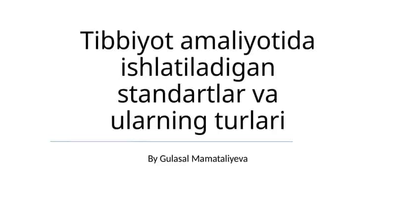 Axborot xavfsizligi standartlari 1