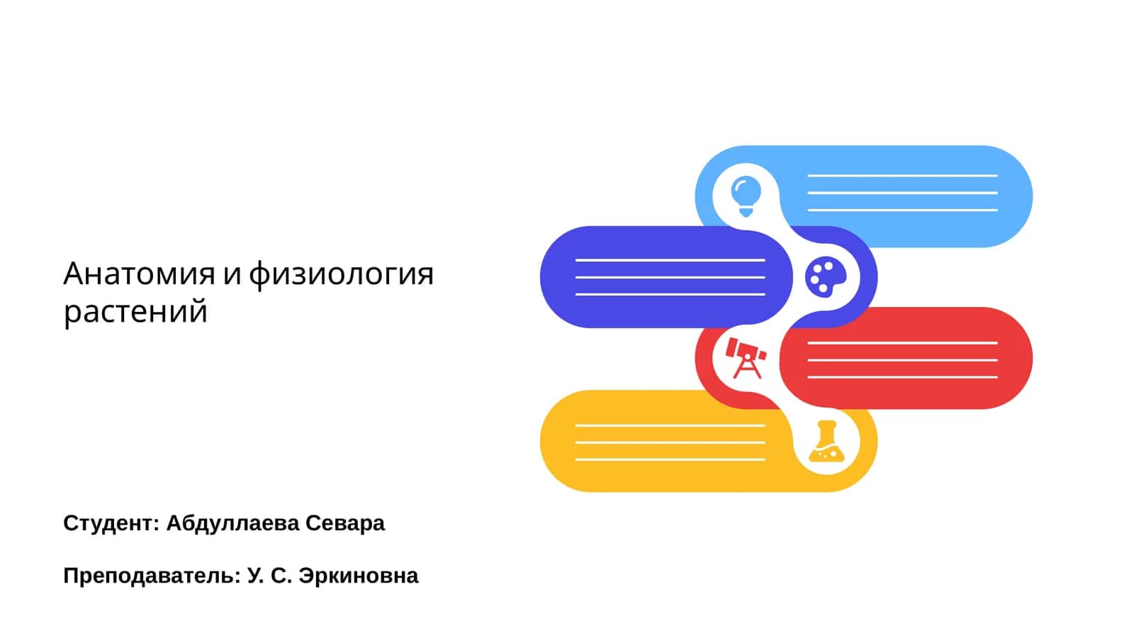 Анатомия и физиология растений 1