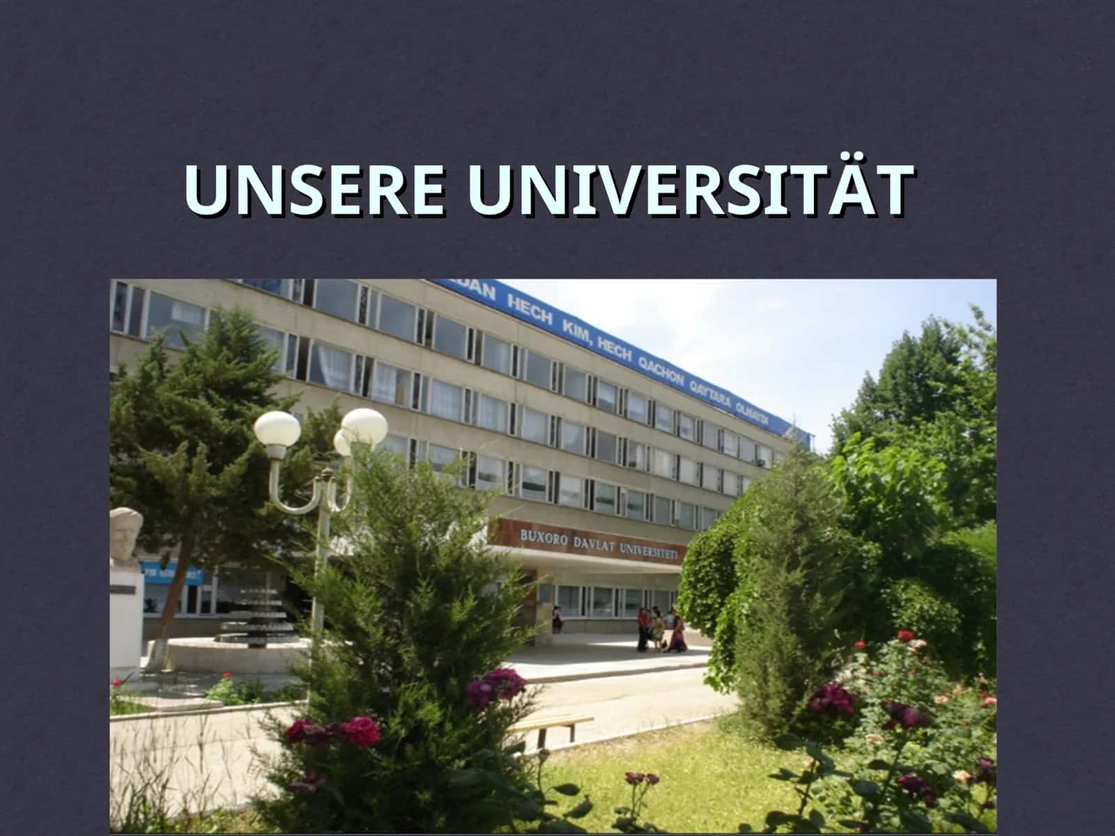 Buchara State University 1