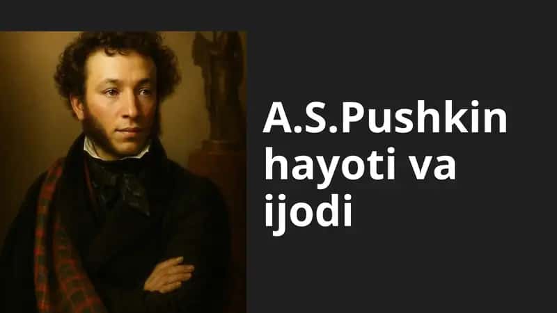 A.S.Pushkin hayoti va ijodi 1