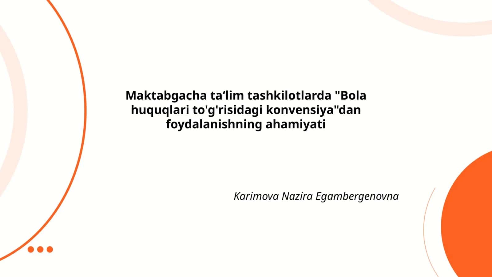 Bola huquqlari to'g'risidagi konvensiya 1