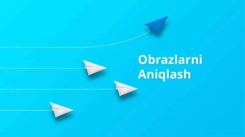 Obrazlarni Aniqlash 1