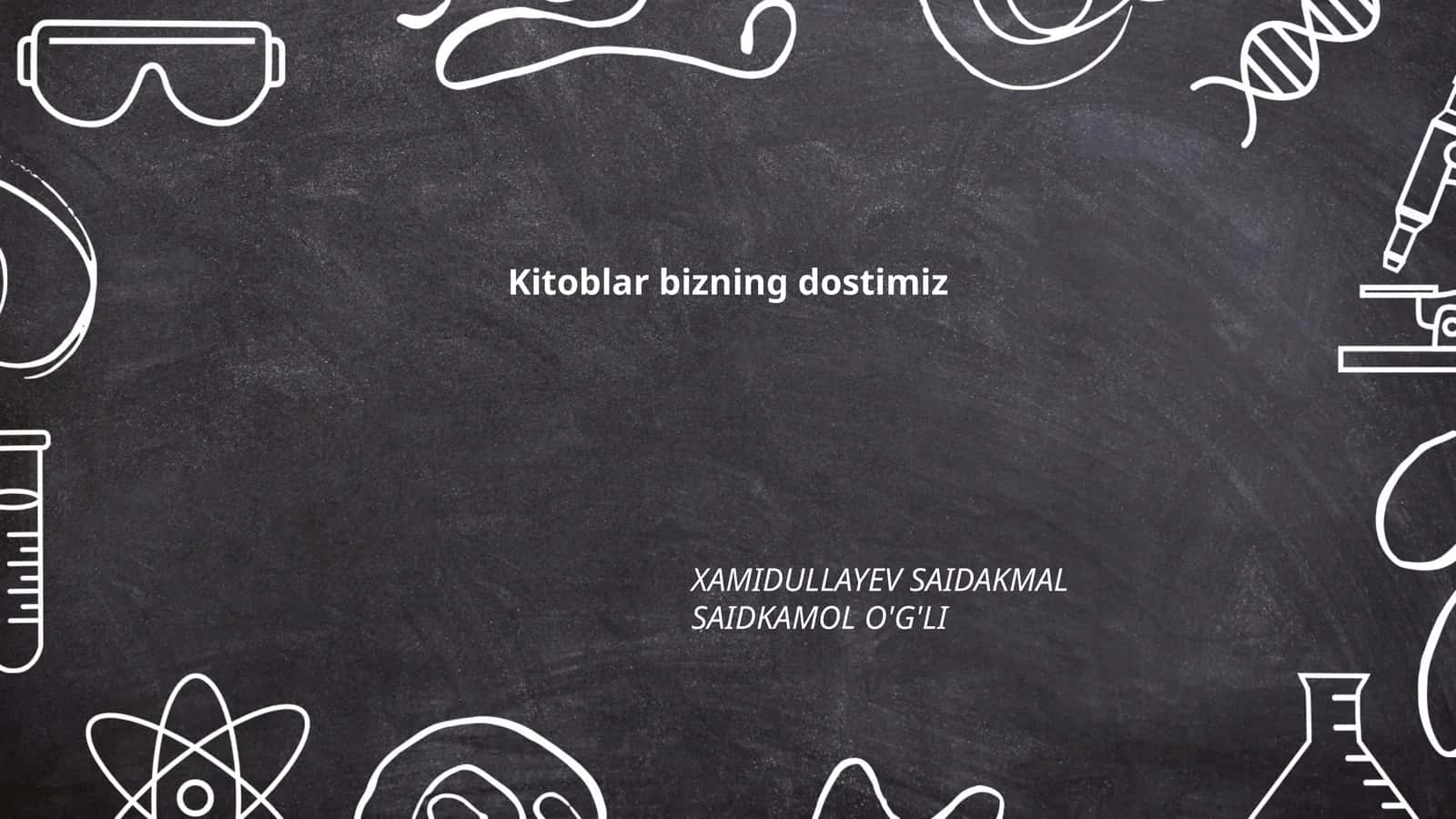 Kitoblar bizning dostimiz 1