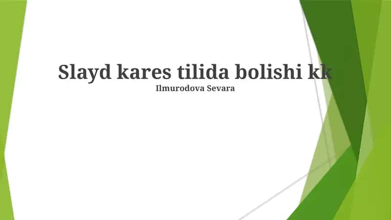 Kvadrat Formatdagi Slaydlarni Dizayn Qilish 1