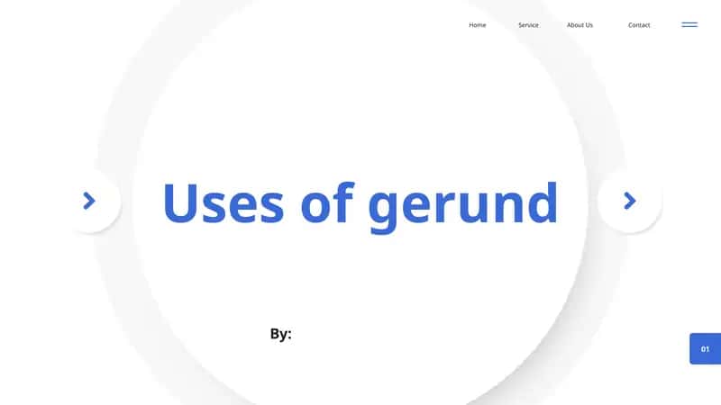 Uses of gerund 1