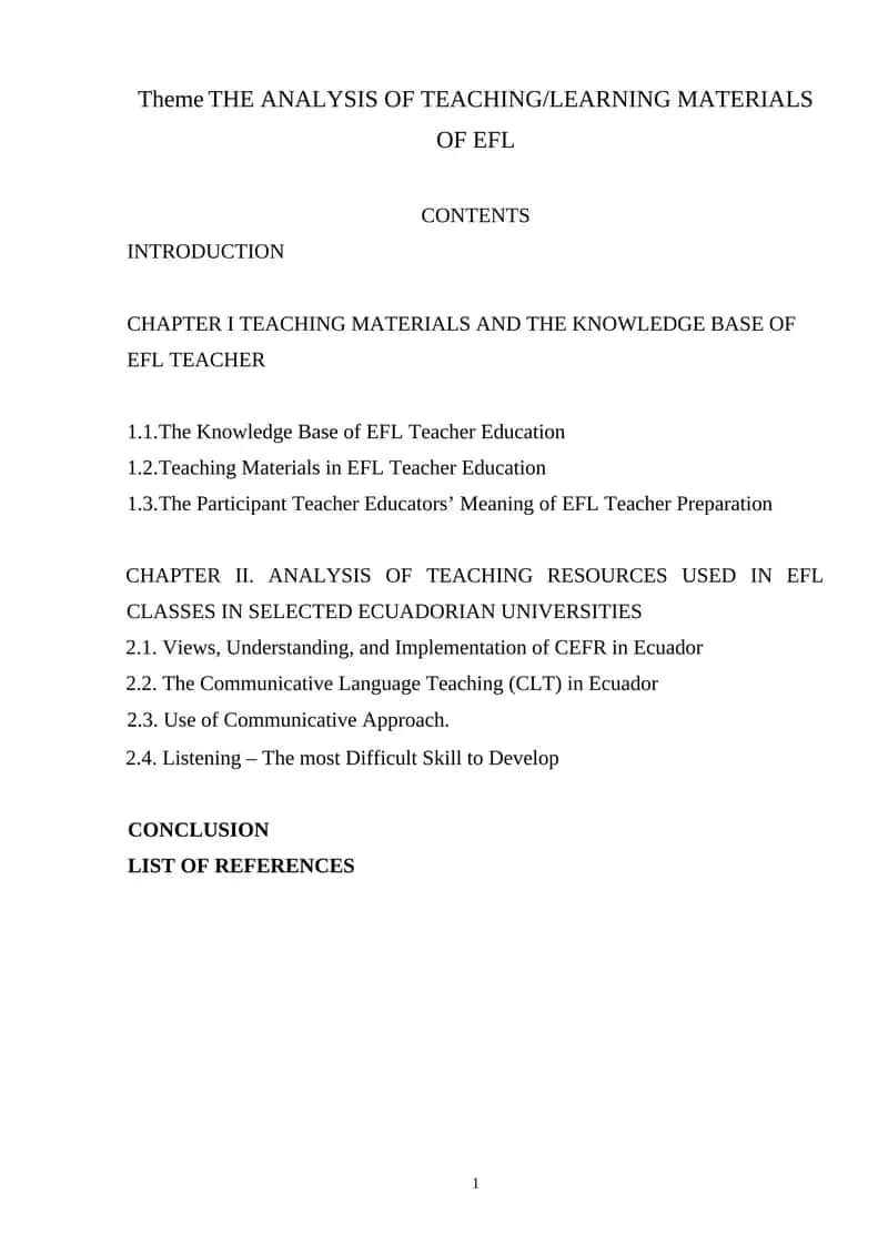 Studies in English Language Teaching Vol. 6, No. 1, 2018 1