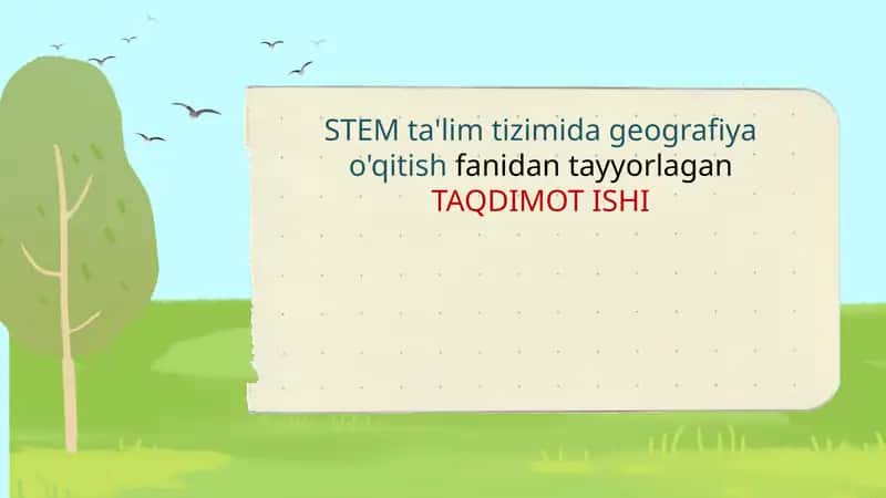 JAMIYAT VA TABIAT O'RTASIDAGI MUNOSABATLAR 1