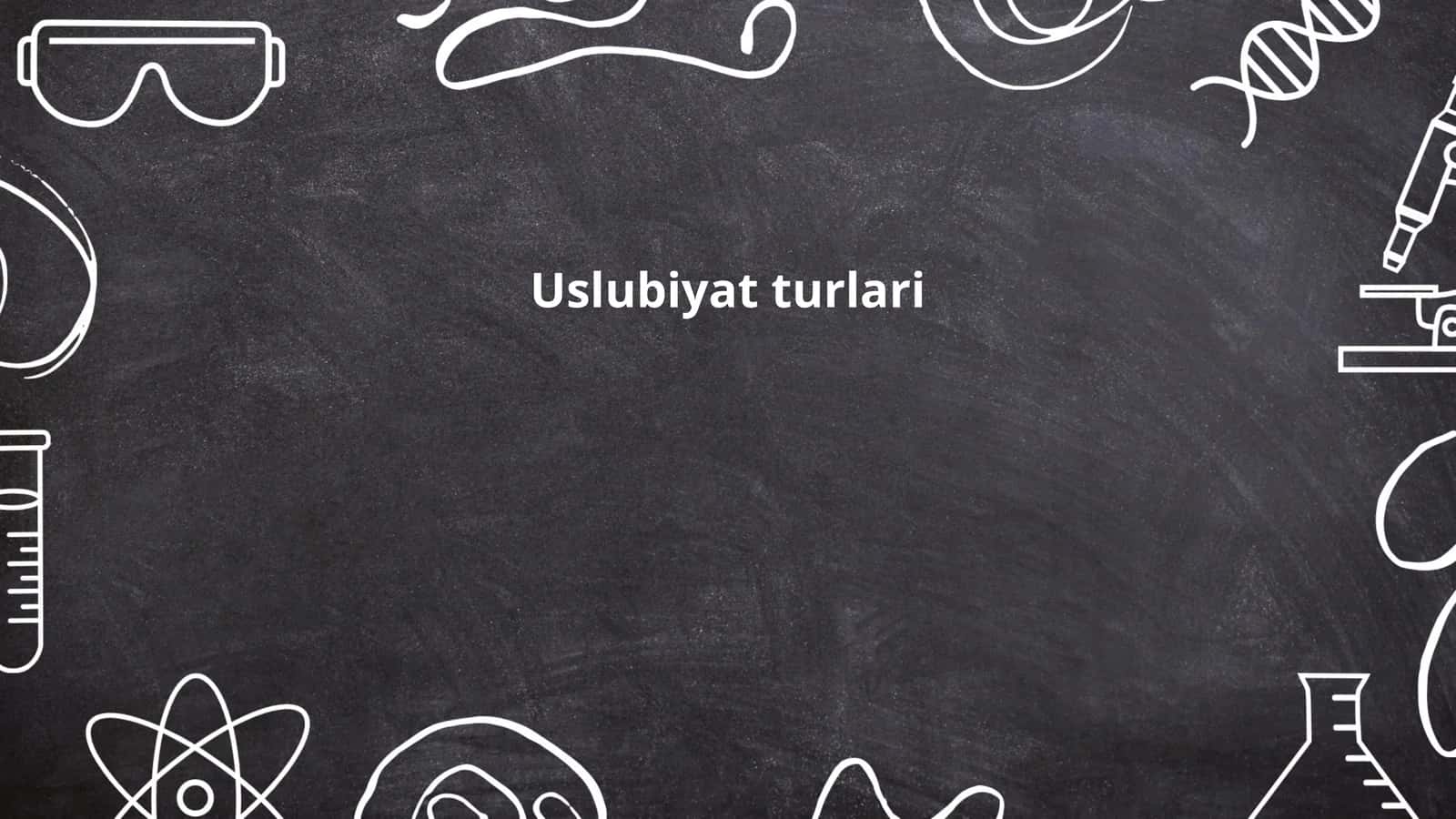 Badiiy uslub 1