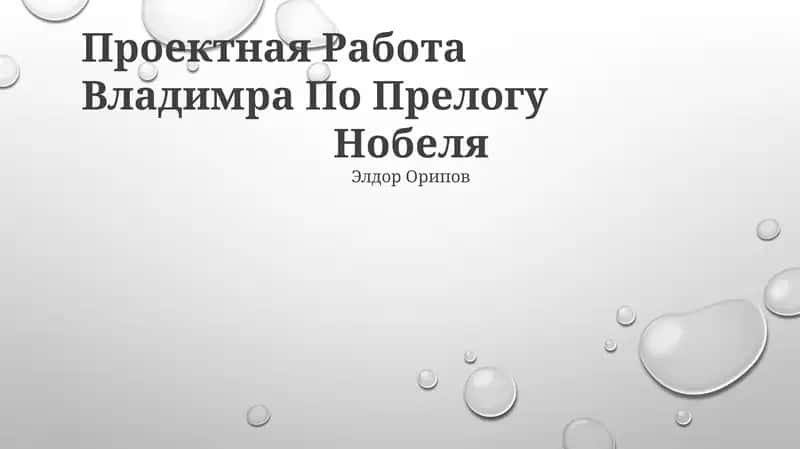 Проектная Работа 1